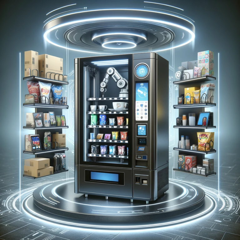 create a photo for this text: Automated Selling System